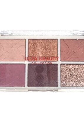 6-Color Eyeshadow Palette Nude Berry Rose Gold Tones – New Makeup Compact